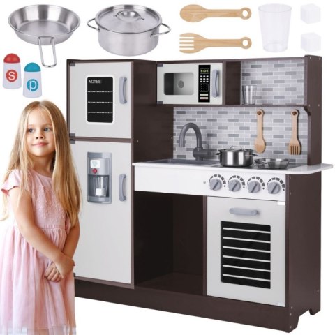 TOOKY TOY Kuchnia Drewniana Nowoczesna Akcesoria