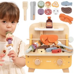 VIGA Drewniany Zestaw do Grillowania BBQ Grill