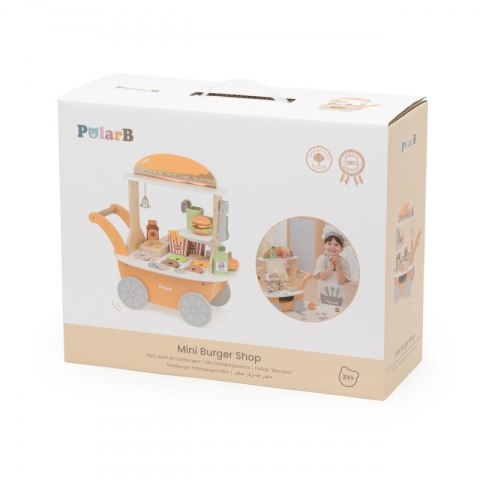 VIGA Minisklep z Hamburgerami - Kreatywna Zabawa w Odgrywanie Ról