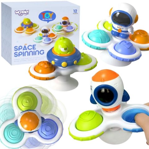 WOOPIE BABY Kosmiczny Spinner Pop-it Zabawka Sensoryczna Wymienne 3 szt.