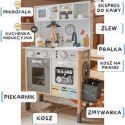 WOOPIE GREEN Drewniana Interaktywna Kuchnia 9w1 z Pralką i Tablicą