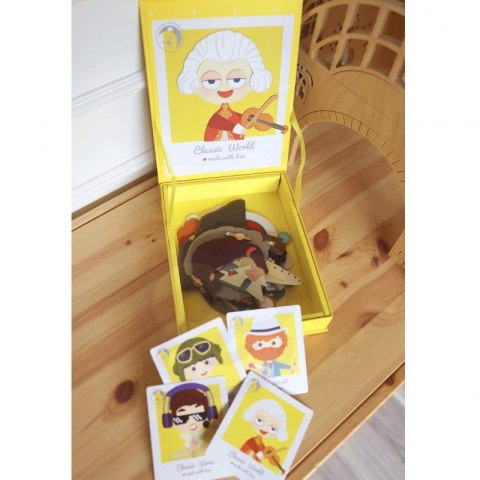 CLASSIC WORLD Układanka Magnetyczna Strojenie Lalek 32 el.