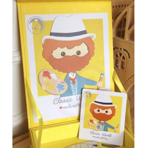 CLASSIC WORLD Układanka Magnetyczna Strojenie Lalek 32 el.