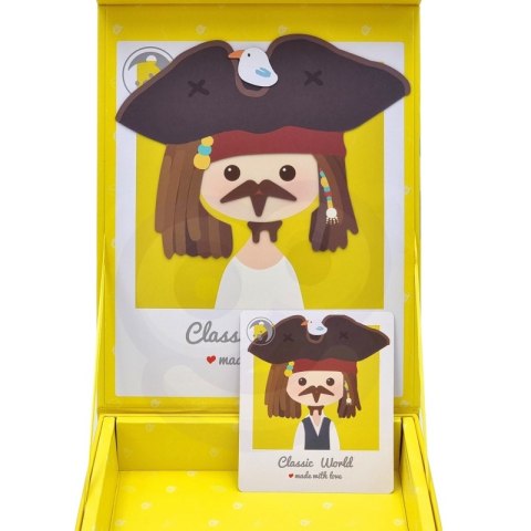 CLASSIC WORLD Układanka Magnetyczna Strojenie Lalek 32 el.