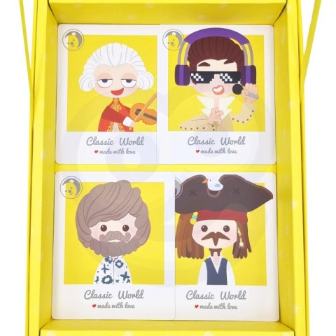 CLASSIC WORLD Układanka Magnetyczna Strojenie Lalek 32 el.