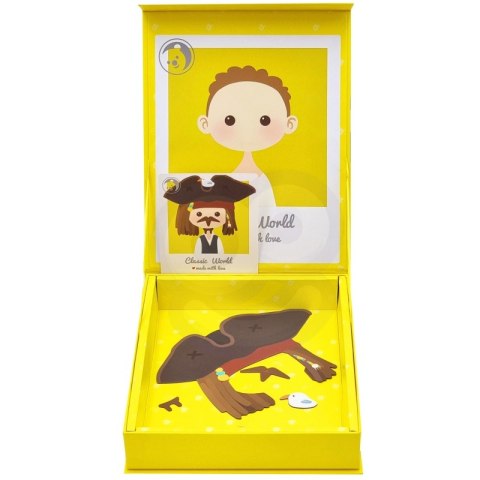 CLASSIC WORLD Układanka Magnetyczna Strojenie Lalek 32 el.