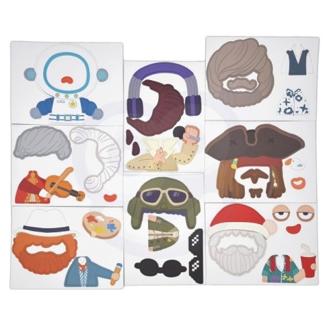 CLASSIC WORLD Układanka Magnetyczna Strojenie Lalek 32 el.