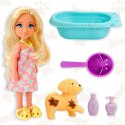 WOOPIE ROYAL Laleczka z Pieskiem Wanną i Akcesoriami Do Pielęgnacji Pupila