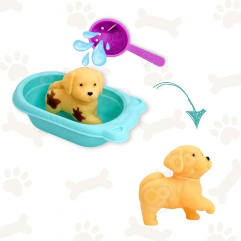 WOOPIE ROYAL Laleczka z Pieskiem Wanną i Akcesoriami Do Pielęgnacji Pupila