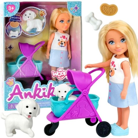 WOOPIE ROYAL Laleczka z Wózkiem i Pieskiem