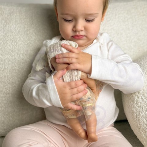 WOOPIE ROYAL Lalka Bobas Vintage 24 cm w Sukience i Czapeczce Króliczka