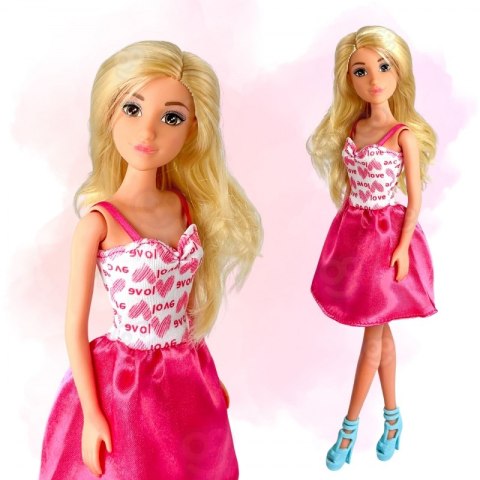 WOOPIE ROYAL Lalka Lily Bobas Krzesełko do Karmienia Zestaw Akcesoria