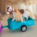 WOOPIE ROYAL Lalka Niki Zestaw z Koniem Samochodem i Przyczepą