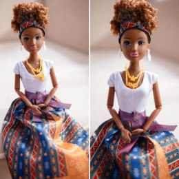 WOOPIE ROYAL Lalki Kobiety Świata Lili Mulatka w Eleganckiej Sukni