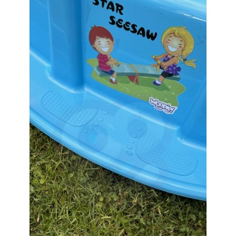 WOOPIE Bujak Wieloosobowy STAR Huśtawka Równoważna Niebieska