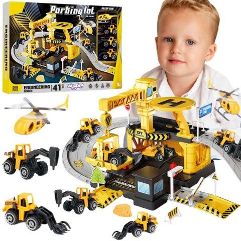 WOOPIE Garaż Parking Roboty Drogowe 41el.