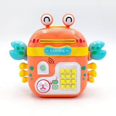 WOOPIE Interaktywny Sejf Kasa Sklepowa Plecak z Klawiaturą 4w1 Monety