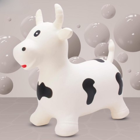 WOOPIE Skoczek Gumowy do Skakania Krówka + Pompka