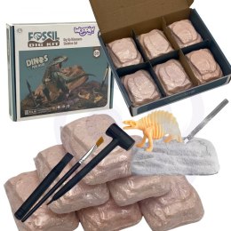 WOOPIE Wykopaliska Dinozaurów 6 Losowych Figurek Szkieletów Dinozaurów