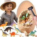 WOOPIE Wykopalisko Jajko Dinozaura Zestaw Archeologa do Rozkopania 12 Dinozaurów