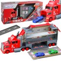WOOPIE Zestaw Ciężarówka Laweta Garaż Tor Wyścigowy
