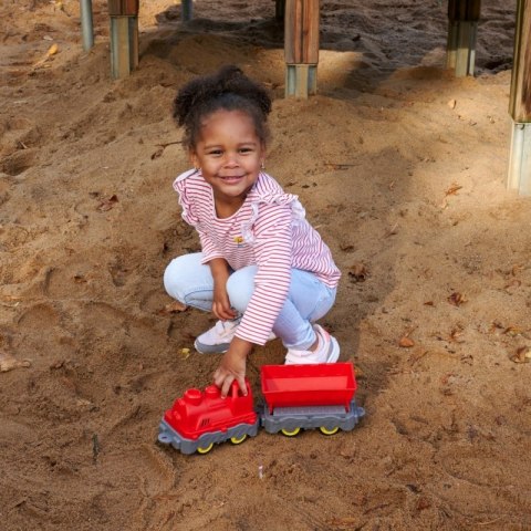 BIG Pociąg Towarowy Wagon z Wywrotką Zabawka do Pasku