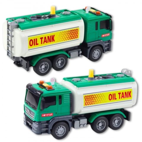 WOOPIE Ciężarówka Cysterna Na Wodę Dźwięk Światła 1:14
