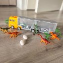 WOOPIE Ciężarówka Transporter 2w1 Zestaw Dinozaurów + Makieta
