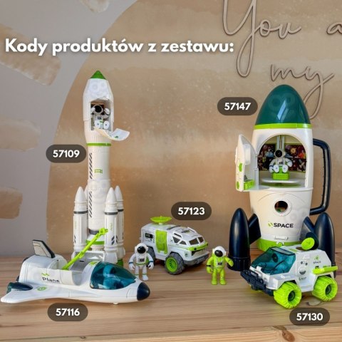 WOOPIE Interaktywny Łazik Kosmiczny Space Set
