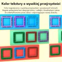 WOOPIE Klocki Magnetyczne Konstrukcyjne 3D Zestaw Edukacyjny Nauka Liczenia 70 el.