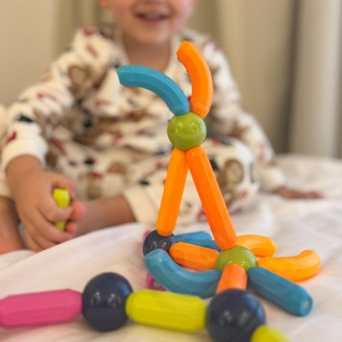 WOOPIE Magnetyczne Klocki Konstrukcyjne Pojazdy 52 el.