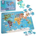CLASSIC WORLD Puzzle Drewniane Mapa Świata