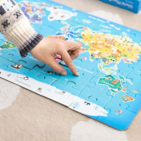 CLASSIC WORLD Puzzle Drewniane Mapa Świata