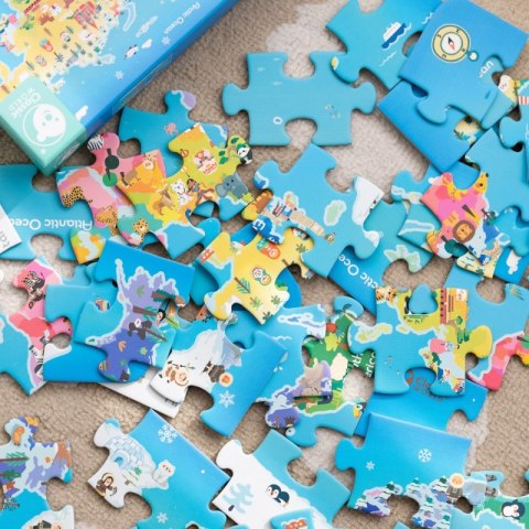 CLASSIC WORLD Puzzle Drewniane Mapa Świata