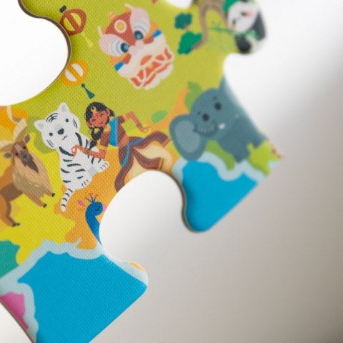 CLASSIC WORLD Puzzle Drewniane Mapa Świata