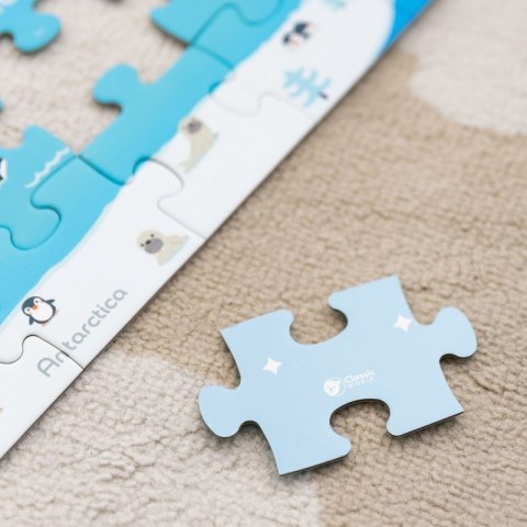 CLASSIC WORLD Puzzle Drewniane Mapa Świata