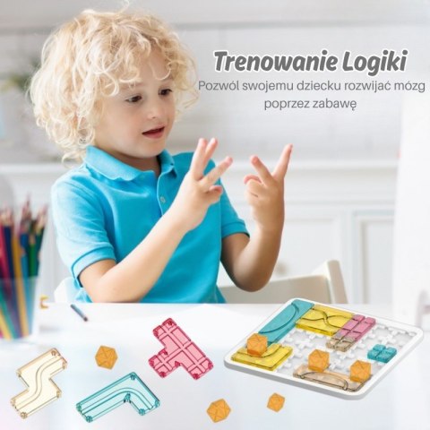 WOOPIE Gra Planszowa Logiczna Kreatywna Układanka Przestrzenna