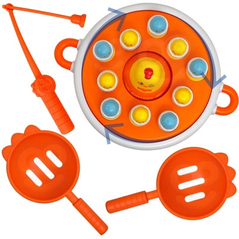 WOOPIE Gra Zręcznościowa Łowienie Kurczaczków 4w1 Katapulta