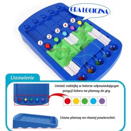 WOOPIE IQ Gra Logiczna Kulą do Celu Trening Mózgu Puzzle Labirynt Droga