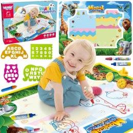 WOOPIE Mata Wodna do Malowania Safari Literki Cyferki