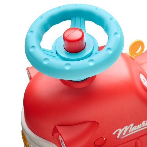 FALK Maurice Traktorek Jeździk Czerwony Pchacz Odpychacz Schowek od 1 roku