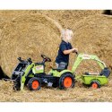 FALK Traktor z Przyczepą CLAAS Arion Backhoe ŁYŻKA + Ładowarka Od 2 Lat