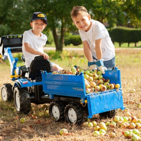Rolly Toys Przyczepa wywrotka RollyMega Trailer Niebieska
