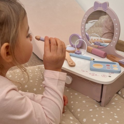 Viga Drewniana Toaletka z Akcesoriami Kącik Małej Księżniczki