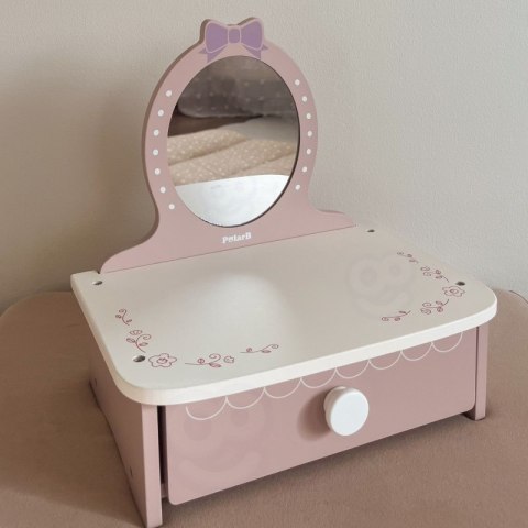 Viga Drewniana Toaletka z Akcesoriami Kącik Małej Księżniczki
