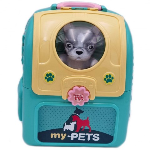 WOOPIE Przenosny Zestaw Pielęgnacyjny Groomer 2w1Pies w Plecaku Transporter