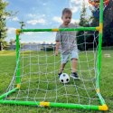 WOOPIE Zestaw 2w1 Koszykówka Bramka do Piłki Nożnej+ Piłki