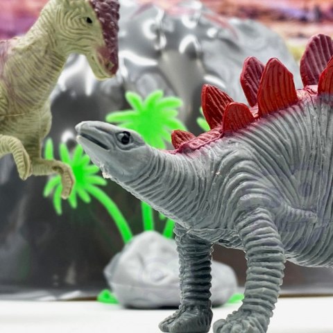 WOOPIE Zestaw Figurki Dinozaury Duże Zwierzęta Mata Pojemnik XXL 34 szt.