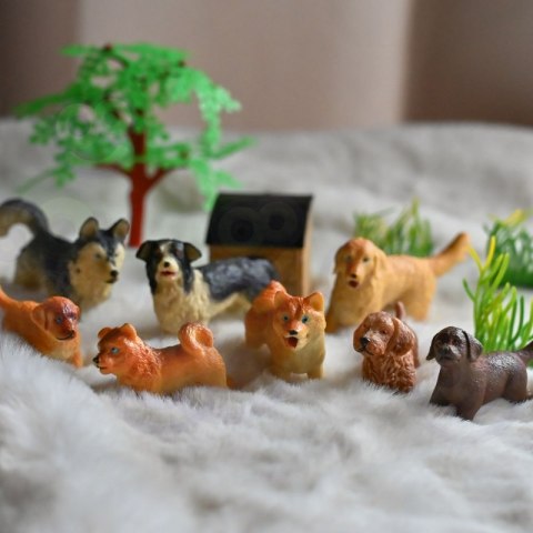 WOOPIE Zestaw Figurki Pieski 16 szt.