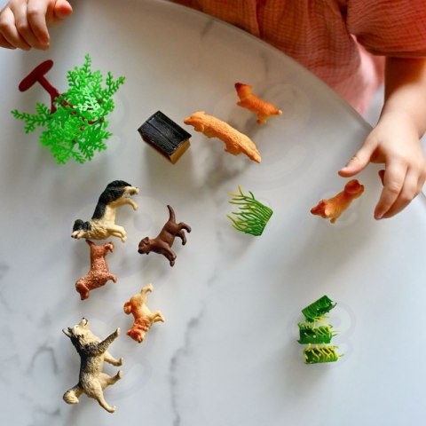 WOOPIE Zestaw Figurki Pieski 16 szt.